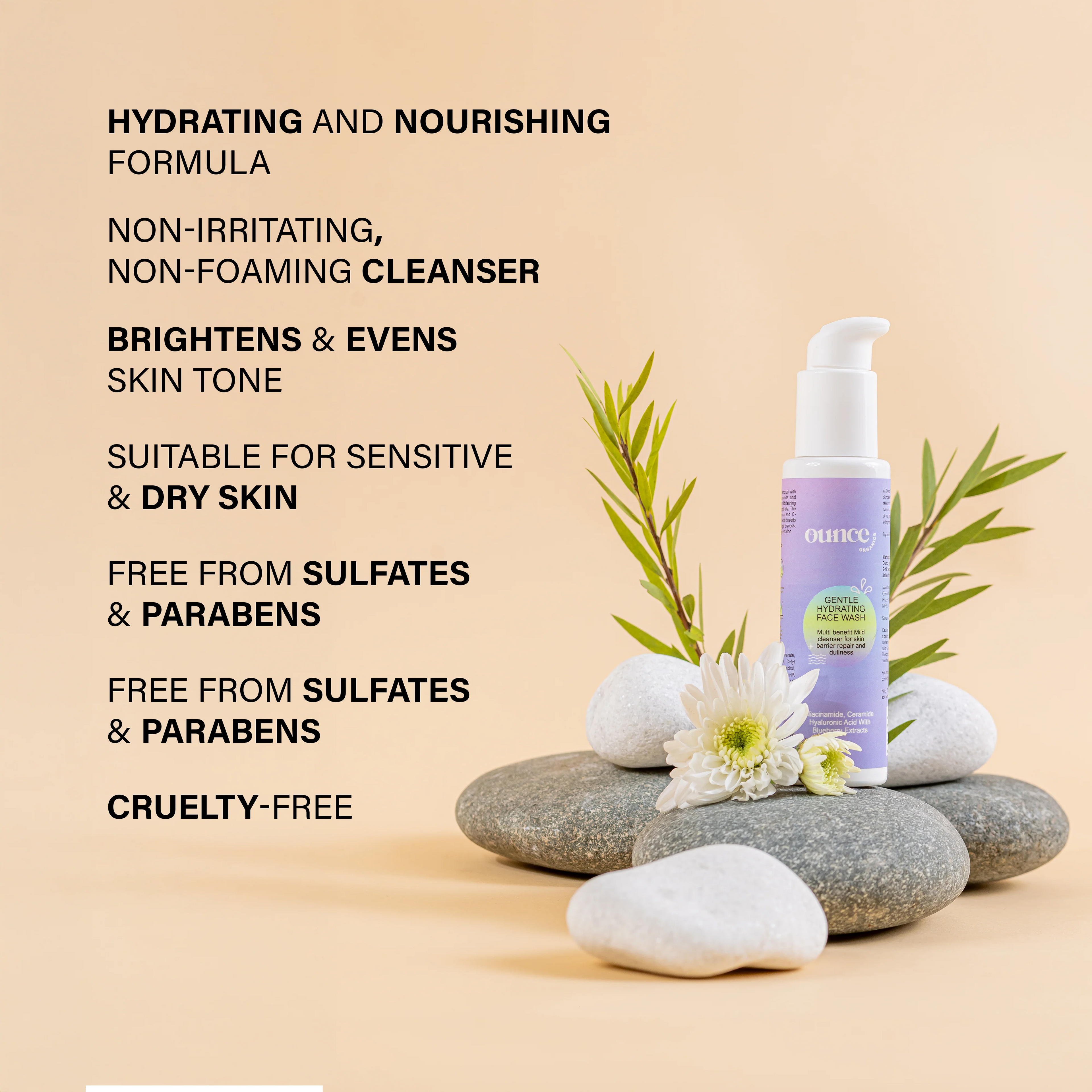 GENTLE HYDRATING FACEWASH